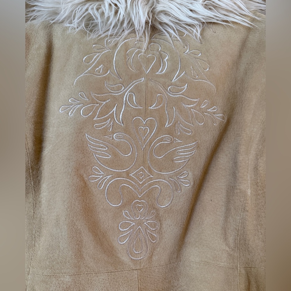 Mixit 100% Suede Penny Lane Coat - Picture 6 of 11